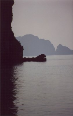 Apparently, Nessie winters in Halong Bay...